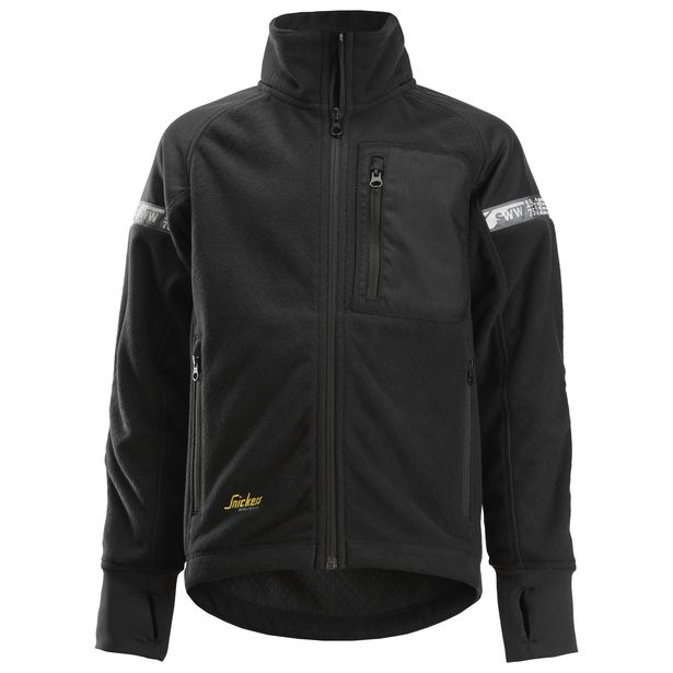 Lasten takki Snickers Workwear AllroundWork Junior 7507, musta