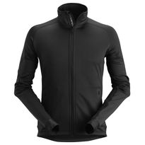 Fleecetakki Snickers Workwear FlexiWork 8003 Polartec Power Stretch 2.0, musta