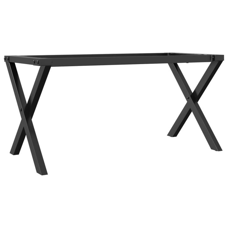 Sohvapöydän jalat X-muoto 90x30x43 cm valurauta (57901)