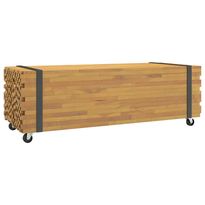 Sohvapöytä 110x45x35 cm täysi tiikki (09311)