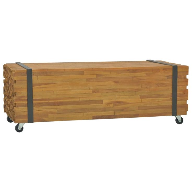 Sohvapöytä 110x45x38 cm tiikki