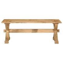 Sohvapöytä 110x52x40 cm täysi mangopuu (54990)