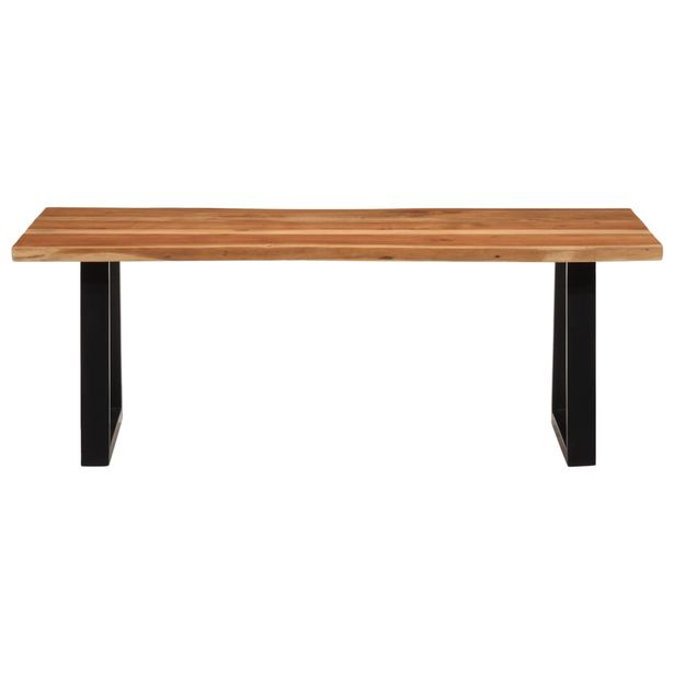 Sohvapöytä 110x55x40 cm täysi akasiapuu (74951)