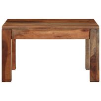sohvapöytä 60x60x35 cm massiivipuu akaasia (02374)