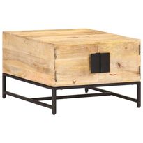 Sohvapöytä 67x67x45cm, eri materiaaleja