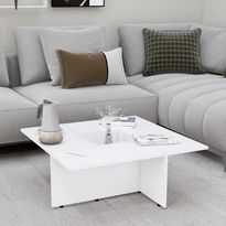 Sohvapöytä 79.5x79.5x30cm, lastulevy, eri värejä