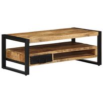 Sohvapöytä, 90x50x36 cm, eri värejä ja materiaaleja (42707)