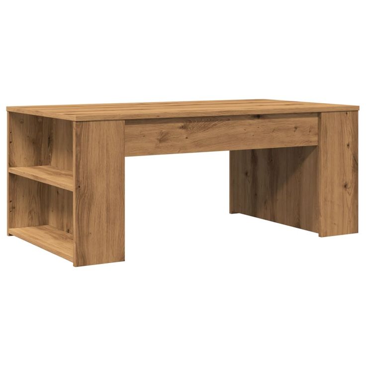 Sohvapöytä artesaani tammi 102x55x42 cm tekninen puu (56025)