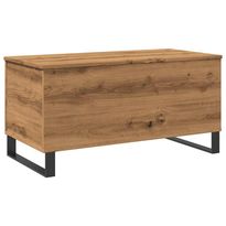 Sohvapöytä artesaani tammi 90x44,5x45 cm tekninen puu (57443)