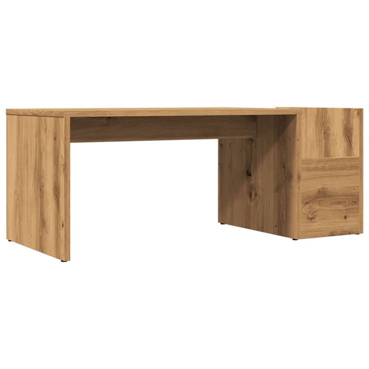 Sohvapöytä artesaani tammi 90x45x35 cm lastulevy (56057)