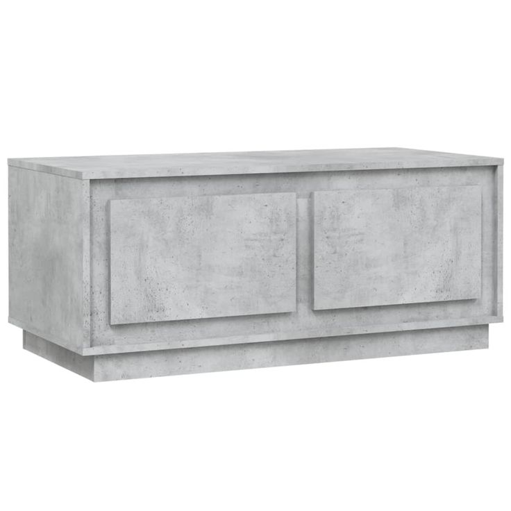Sohvapöytä betoninharmaa 102x50x44 cm tekninen puu (19880)