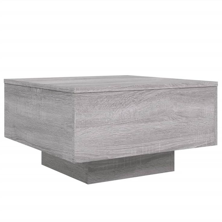 Sohvapöytä harmaa Sonoma 55x55x31 cm tekninen puu (36572)