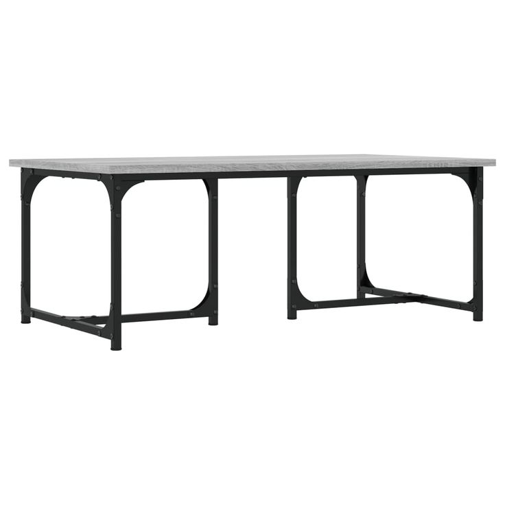 Sohvapöytä harmaa Sonoma 90x50x35 cm tekninen puu (35402)