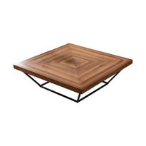Sohvapöytä Linento Furniture Cora, pähkinäpuu