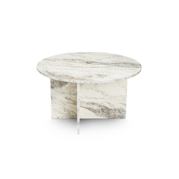 Sohvapöytä Linento Furniture Harmoni, freesia-marmorijäljitelmä