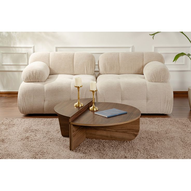 Sohvapöytä Linento Furniture Orion, pähkinäpuu