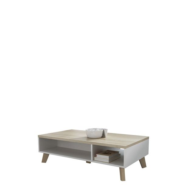 Sohvapöytä LOTTA 110, beige/valkoinen (7553)