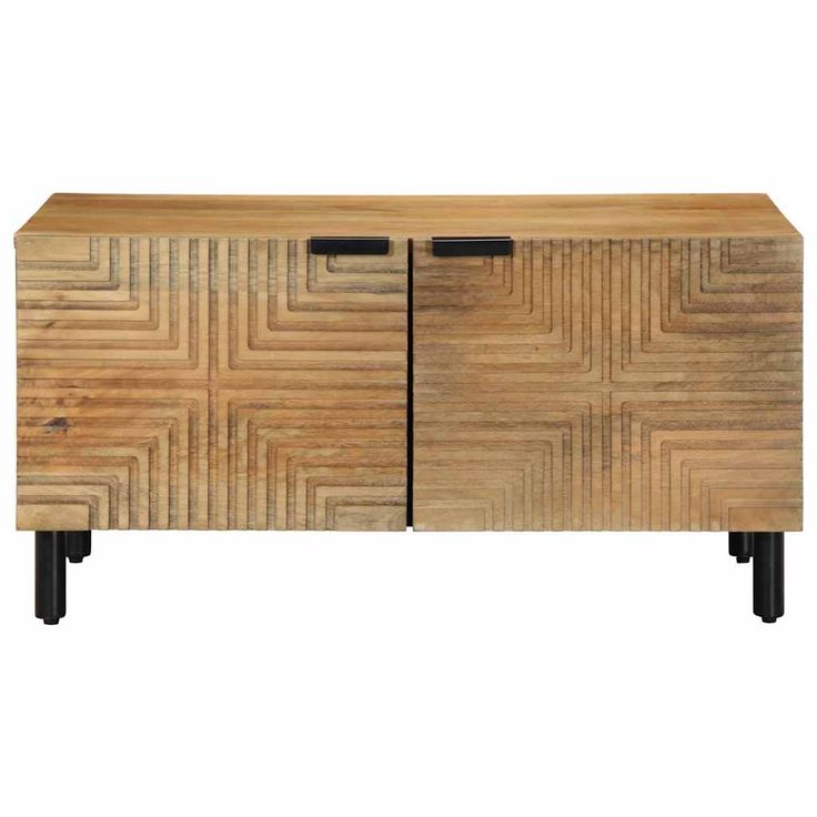 Sohvapöytä Ruskea 80x50x40 cm Massiivipuu Mango (17725)