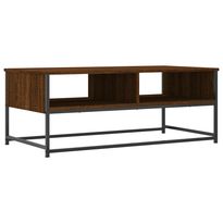 Sohvapöytä ruskea tammi 100x51x40 cm tekninen puu (35353)