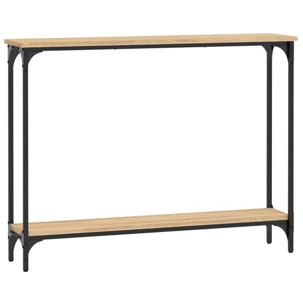 Sohvapöytä Sonoma-tammi 100x22,5x75 cm tekninen puu (34016)