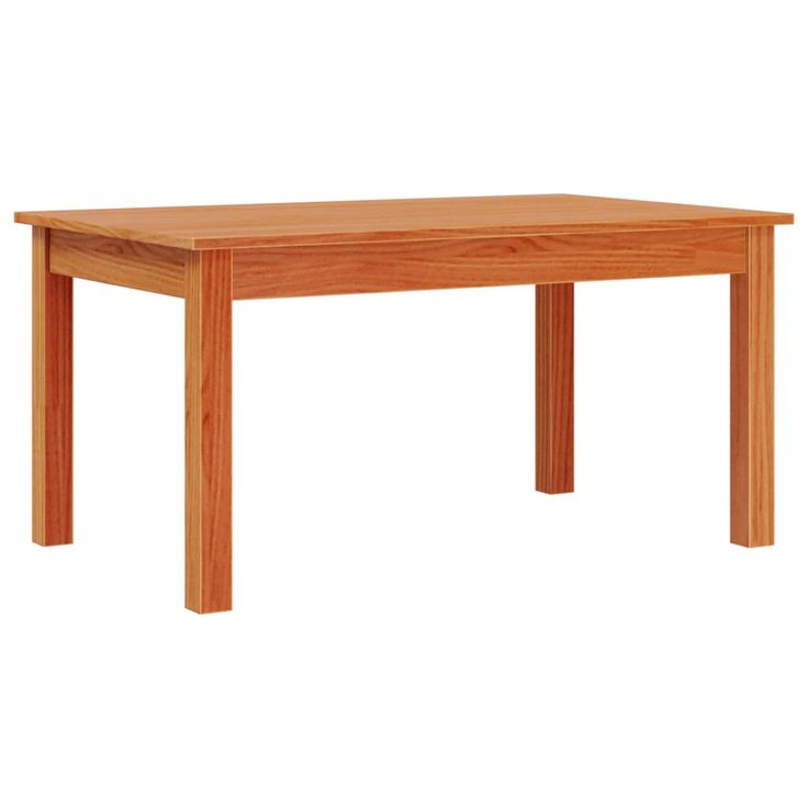 Sohvapöytä vahanruskea 80x50x40 cm täysi mänty (47176)