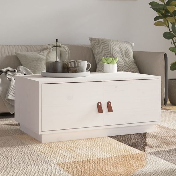 Sohvapyötä 1 80x50x35 cm mänty valkoinen