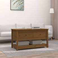 Sohvapyötä 3 102x49x55 cm mänty hunajanruskea