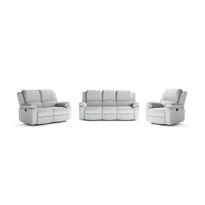 Sohvaryhmä Navarro, Recliner 3+2+1, kallistettava sohva/nojatuoli, eri värivaihtoehtoja (EC321)