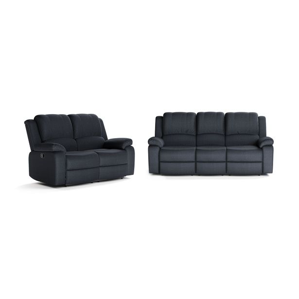 Sohvaryhmä Navarro Recliner, 3+2, kallistettava sohva nojatuoli, eri värivaihtoehtoja (REC32)