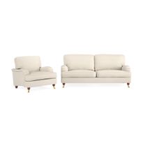 Sohvaryhmä Bloomington Howard Lyx 3+1 istuttava nojatuolilla beige