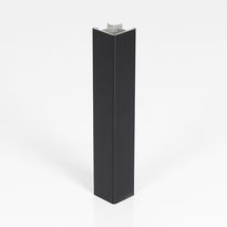 Sokkelin kulmalista Grip 90°, 150mm, musta