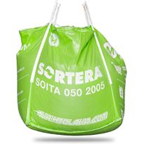 Suursäkki Sortera, eri kokoja