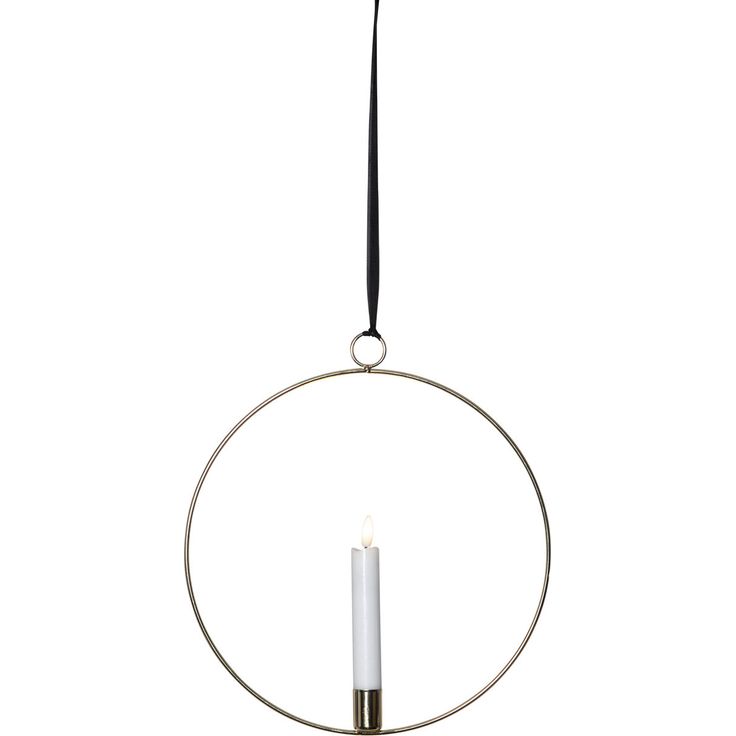 LED-kynttilä Star Trading Flamme Ring, 28.5x2.5x30cm