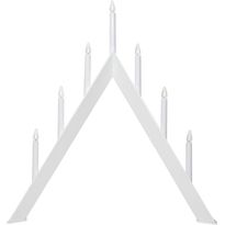 Kynttelikkö Star Trading Arrow, 7-osainen, 64.5 cm, valkoinen