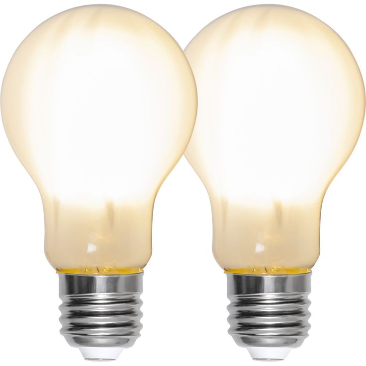 LED-lamppu Star Trading Frosted Filament 339-04, Ø60x108, E27, A60, 7W, 2700K, 806lm, 2kpl