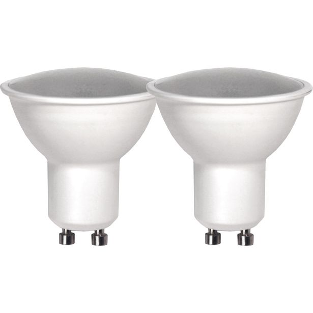 LED-lamppu Star Trading Spotlight Basic 348-75-1, Ø50x55, GU10, 3W, 3000K, 220lm, 2kpl