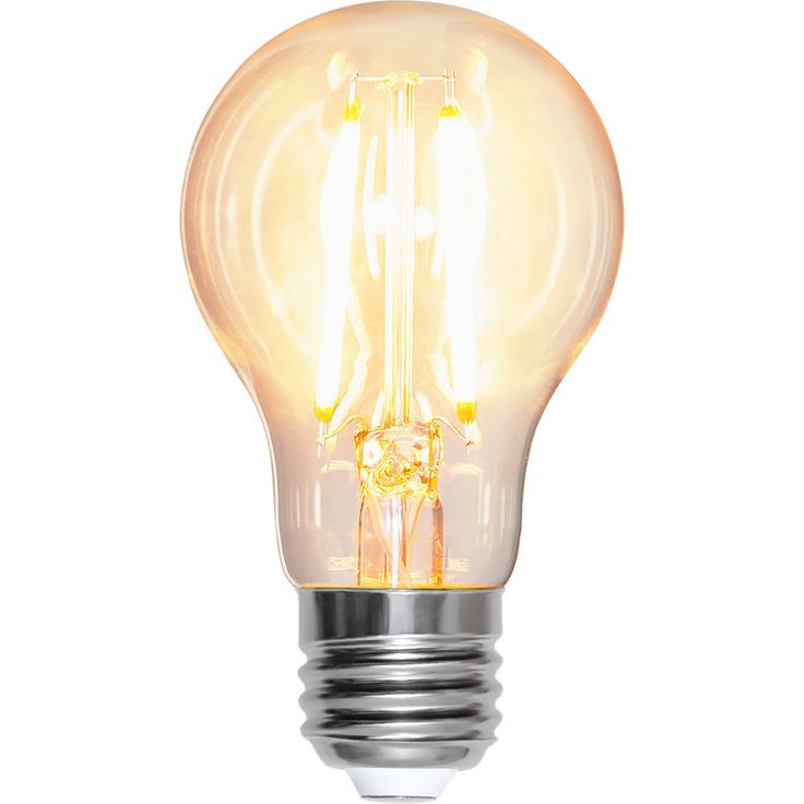 LED-lamppu Star Trading Clear Filament 352-33-1, Ø60x107mm, E27, A60, 8W, 2700K, 1000lm