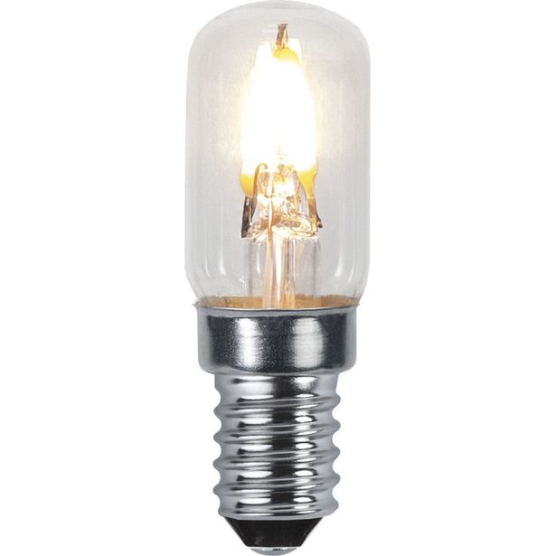 LED-lamppu Star Trading Clear Filament 353-10, Ø16x48mm, E14, 0.3W, 3000K, 30lm