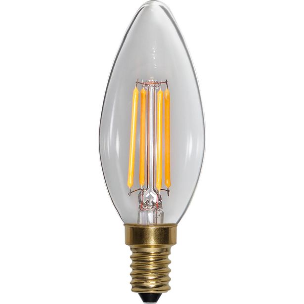LED-lamppu Star Trading Soft Glow 3-step Memory 354-83-1, 35x98mm, E14, C35, 4W, 2100K, 400lm