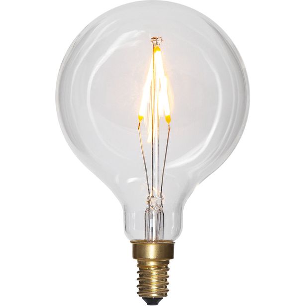LED-lamppu Star Trading Soft Glow 355-60-1, 80x124mm, E14, G80, 1.5W, 2100K, 100lm