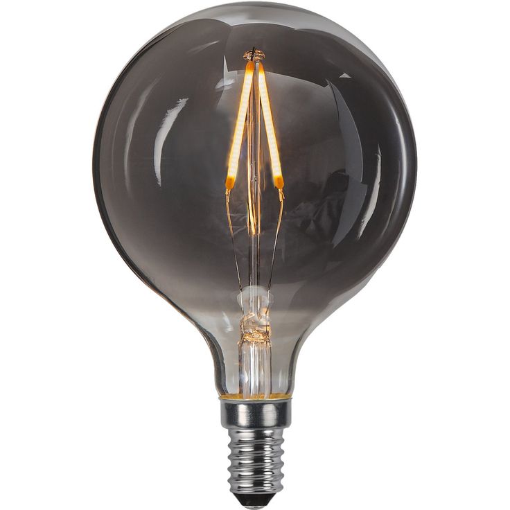 LED-lamppu Star Trading Decoled Smoke 355-62, 80x124mm, E14, G80, 1.5W, 2100K, 45lm