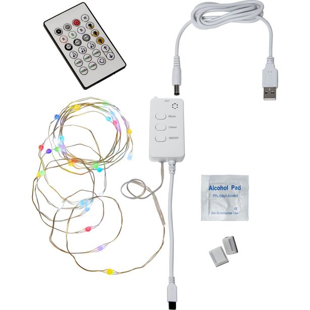 Älykäs LED-valosarja Star Trading Smart Light Strip, 3m, moniväri