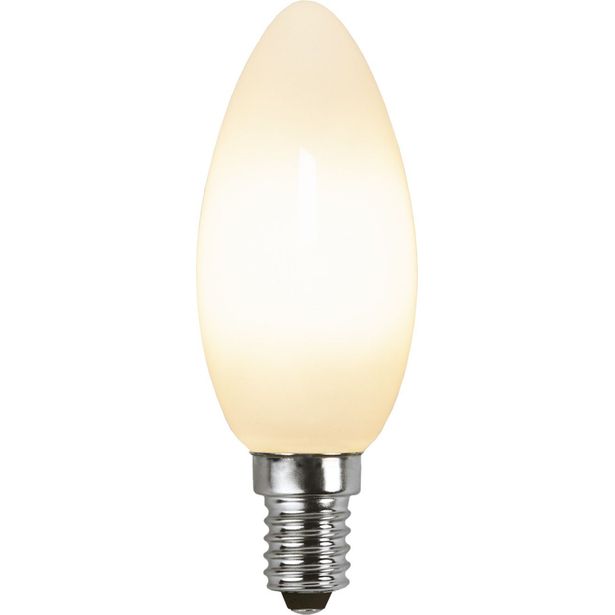 LED-lamppu Star Trading Opaque Filament 375-06, Ø35x97mm, E14, C35, 5.9W, 3000K, 806lm