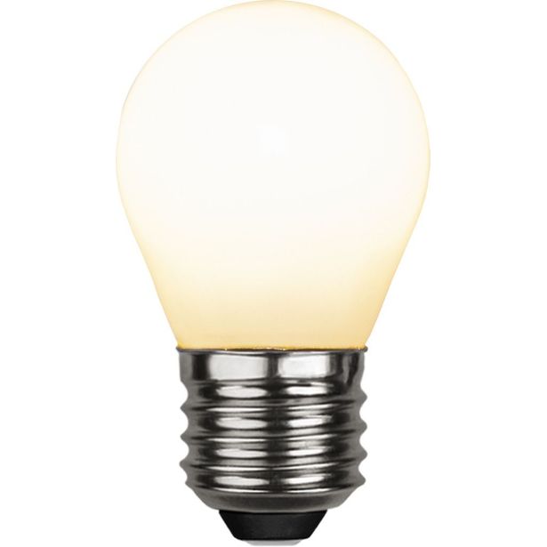 LED-lamppu Star Trading Opaque Filament 375-26, Ø45x82mm, E27, G45, 5.9W, 3000K, 806lm
