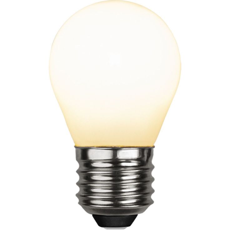 LED-lamppu Star Trading Opaque Filament 375-26, Ø45x82mm, E27, G45, 5.9W, 3000K, 806lm