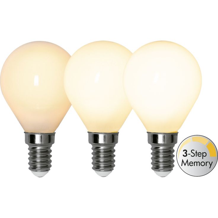 LED-lamppu Star Trading Opaque Filament RA90 3-step 375-81-1, Ø45x78mm, E14, P45, 4W, 2700K