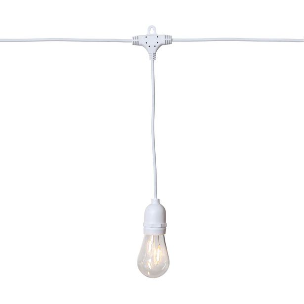 Valosarja Star Trading String Light, ulkokäyttöön, 10-osainen, 360cm