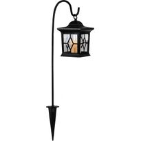 Aurinkokennovalaisin Star Trading Milan, 58cm, musta