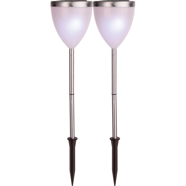 Aurinkokennovalaisin Star Trading Vigo, 34cm, 2kpl, kromi