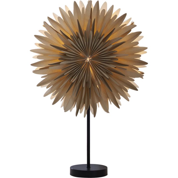 Pöytätähti Star Trading Winter, 60cm, beige